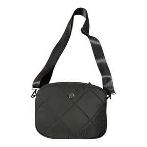 Black Quilted Crossbody Bag Nollia NWT